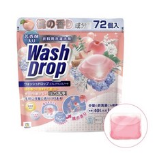 DoDoME 酵素防蟎極淨洗衣球 蜜桃香 72入, 1個