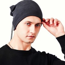 그레이 플리스 방한 넥워머 bri+7229IX