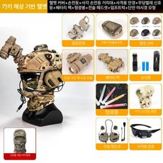 야간 투시경 4안 야투경 적외선 패키지 투시안경야시경, 오렌지, 기본 색상