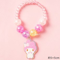 韓國大創 Sanrio 美樂蒂 兒童 珠珠手環 珍珠手鍊 串珠手鍊 三麗鷗 週邊 手環系列 可愛造型 兎子 配件 飾品