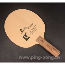 【雙兵桌球】 PP桌球拍 APOLLO ST 三夾檜木手工特製拍, 1個, 85 +/- 1g