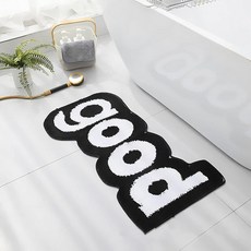 LEVINIS 아기방 러그 - 아이들을 위한 재미있고 귀여운 눈 장식 방 침실 거실 아기방 기숙사용 흑백 액센트 담요 - 80.9cm(31.5인치), G-good 84.9 x 39.8cm(33.5 x