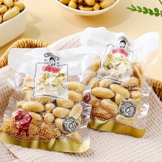 花生姑娘 脫油花生米40g小包1斤裝 香辣五香味 優質脫油花生零食, 1個, （五香味）1斤500g