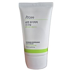 순한 선크림 UV차단 SPF50 선케어 무기자차 눈시림자극 백탁없는 썬크림 50ml 2개