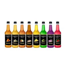 롱비치 시럽 740ml 커피시럽 칵테일시럽 바닐라 카라멜 헤이즐넛 자몽 아몬드, 1개