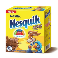 네슬레 네스퀵 초코 20T, 13.5g, 20개입, 1개