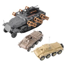 shangren Model Kit 1/72 장갑차 인식 마이크로 샌드 테이블, 작은, 플라스틱, 설명한대로, 1개