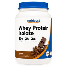 뉴트리코스트 WPI 웨이프로틴 아이솔레이트 맛있는 단백질 보충제 907g 모카맛 1개