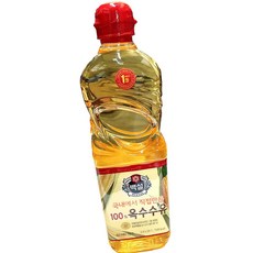 백설 옥수수 식용유 900ML 튀김기름, 1개