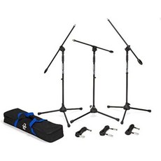 삼손 BL3VP 붐 스탠드 및 케이블 3개 세트, 3 Pack