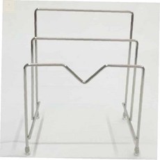 수납정리대 스텐 2단 도마 냄비뚜껑 거치대