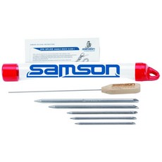 美國samson編繩眼六合一工具組 專業繩索編織工具套件 手工藝DIY必備, 白, 1個