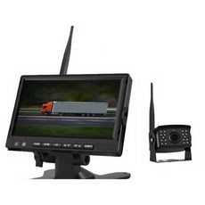 무선 후방 카메라 특수차량 레이더 모니터링 도구 1채널 12-24V, 무선 7인치 + 2채널 (12-24V)