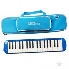 포함 학교 수업 멜로디언 교육용 건반악기 휴대용 음악 케이스 초등학생 파란색, 1개, 상세페이지 참조
