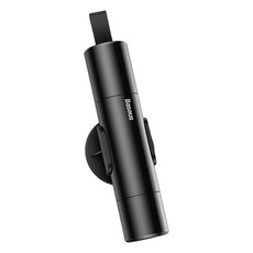 Baseus 倍思 汽車 破窗器 安全錘 安全帶割刀 逃生工具, 1個, 深空灰色