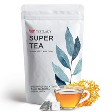 네슬레이 오스만투스 우롱 느슨한 잎차 – 꽃향기 부드러운 맛 20개입 (60g 3g/개), 국화 향 우롱차