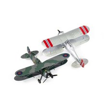 에어픽스 Airfix 1/72 글로스터 검투사 Mk.I/Mk.II 플라스틱 모델 X-2052B 비행기, 1개