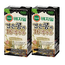 검은콩과16곡두유베지밀 190MLx24입정식품, 190ml, 24개