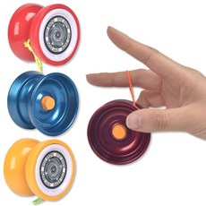 메탈 요요 어린이 요요장난감 잘올라오는 스피드 요요줄 캠핑 가서 야외 놀거리 캠핑장 놀이, 1-4. 메탈 / 골드