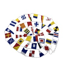 해양 국제신호기 국제신호깃발 통신용 깃발 signal 깃발(10x30cm/14x17cm/14x18cm), 40개, MIXED COLOUR