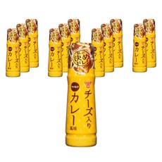 FUNDOKIN 醇厚起司咖哩風味沙拉醬, 12個, 180ml