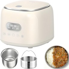 家用電飯煲 低糖煮飯 2.5升容量, 白色, 2.5L白色單機+低糖濾籃
