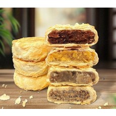 하이완 월병 간식 음식 중국 선물 명절 추석, 밤 5개+달걀 5개, 1개, 1g