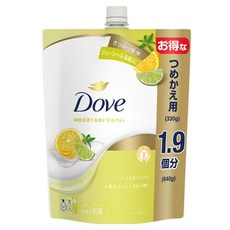 도브 바디워시 시트러스 & 버베나 리필용, 640g, 1개