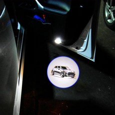 Mi ni r55 r56 r57 r58 r59 r60 r51 f54 f56 f55 f57 f60 f65 u25 퍼들 라이트 자동차 도어 로고 조명 프로젝터 2개 제공 LED 고