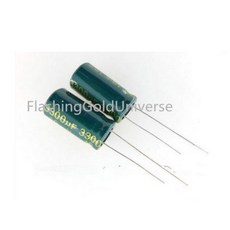 100 PCs 3300uF10V 10x20mm DIP 2 10V 3300uF 알루미늄 전해질 캐패시터