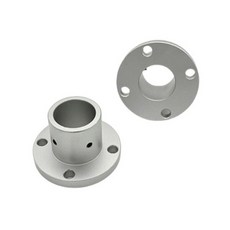 1PCS 가이드 샤프트 지원 16 플랜지 12 직경 시트 구멍 원형 고정 15 10 플랫 광학 20 25MM, 10) hole diameter 6mm, 1개
