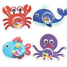 여름미술 흔들어요 바다동물 마라카스(4인용), 본상품