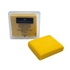 파버카스텔 니더블 전문가용 컬러 지우개, Yellow, 1개