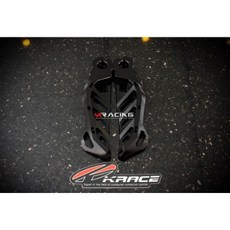 TiONLY Krace凱銳斯 CNC飛旋踏板 機車腳踏板 通用款, 1個, 黑色