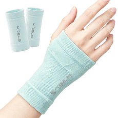 스포츠 손목 WRELS 일체형 손목보호대 장갑 보호대 관절 지지 안정감 트레이닝 일상용 탄력성 편안한, 2개, 푸른 색