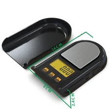 200G/500G x 0.01g 미니 Presicion 포켓 전자 디지털 저울 골드 쥬얼리 저울 그램 저울 주방 무게 음식 스, 01 500G-0.01g