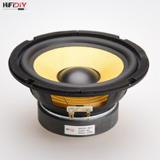 HIFIDIY K6.5S 6.5吋 低音揚聲器, 6.5寸口徑167mm-標準版90單磁,8歐