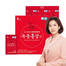 김소형원방 녹용홍삼진액 기력회복 녹용과 홍삼이 어우러진 진액, 1박스, 70ml