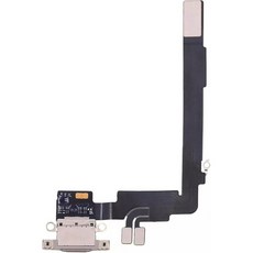 Johncase OEM USB 충전 포트 도크 커넥터 플렉스 케이블 + 마이크 교체 부품 아이폰 16 프로 맥스 모든 캐리어와 호환 (데저트 티타늄), 데저트 티타늄