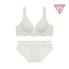 게스 속옷 언더웨어 베이직로고 노와이어 액티브브라팬티세트 OCWBRBP693ND RQL539 IBK068