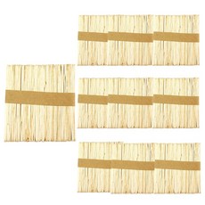 키득키득 나무색 나무하드스틱 하드바 소, 10개