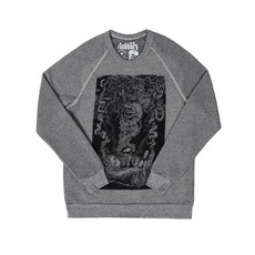 애쉬버리 카르마 크루넥 헤더그레이 ASHBURY KARMA CREWNECK HEATHER GREY (스노우보드복 크루넥 스웨터)