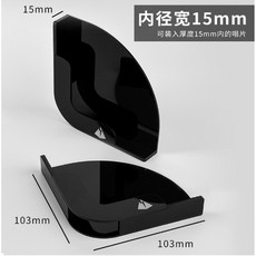 LP수납 가방 이동식 LP 박스 보관함, 6 CD 수납 거치대