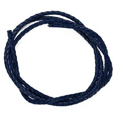 인조가죽 메쉬끈 3mm 4mm 11종 모음, 06. 4MM 네이비 1M