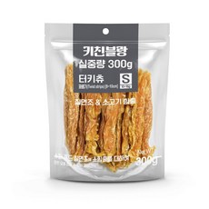 키친블랑 터키츄 강아지간식 육포, 1개, 300g, 꽈배기 S