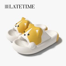 LATETIME 柯基造型拖鞋
