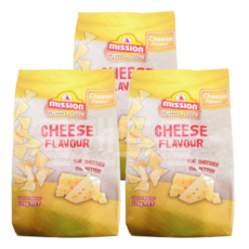 미션 토틸라 칩스 치즈플레이버, 3개, 170g