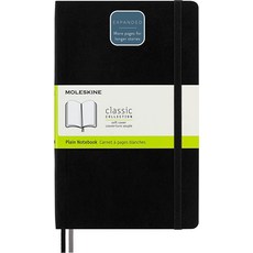 Moleskine 클래식 확장 수첩 소프트 커버 12.7cm X 21cm (5\" x 8.25\") 400 페이지, Soft Cover, Solid Color