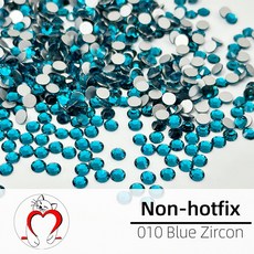 논핫픽스 블루지르콘 Blue Zircon NH-010, 1개, ss12(3.0=3.2mm)