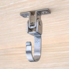 천장 벽 걸이 스텐 회전 후크 고리